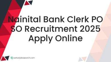 Nainital Bank Clerk PO SO Recruitment 2025 Apply Online