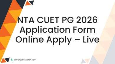 NTA CUET PG 2026 Application Form Online Apply - Live 7 NTA CUET PG 2026 Application Form Online Apply – Live
