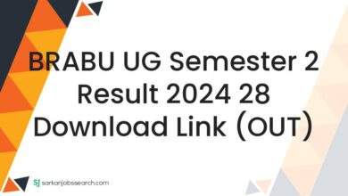 BRABU UG Semester 2 Result 2024 28 Download Link (OUT)