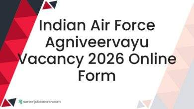 Indian Air Force Agniveervayu Vacancy 2026 Online Form