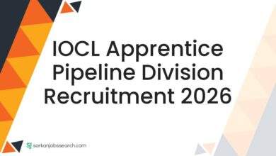 IOCL Apprentice Pipeline Division Recruitment 2026