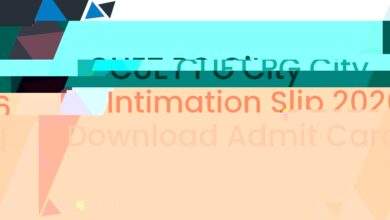 CUET PG City Intimation Slip 2026 Download Admit Card