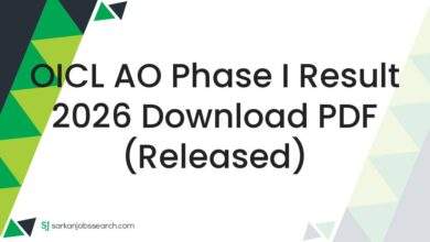 OICL AO Phase I Result 2026 Download PDF (Released)