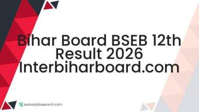 Bihar Board BSEB 12th Result 2026 interbiharboard.com 7 Bihar Board BSEB 12th Result 2026 interbiharboard.com