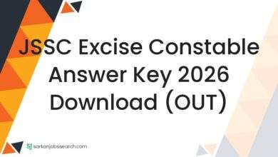 JSSC Excise Constable Answer Key 2026 Download (OUT)