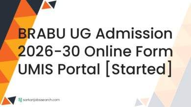 BRABU UG Admission 2026-30 Online Form UMIS Portal [Started]