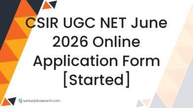 CSIR UGC NET June 2026 Online Application Form [Started]