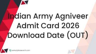 Indian Army Agniveer Admit Card 2026 Download Date (OUT)