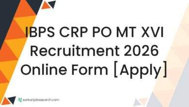 IBPS CRP PO MT XVI Recruitment 2026 Online Form [Apply]