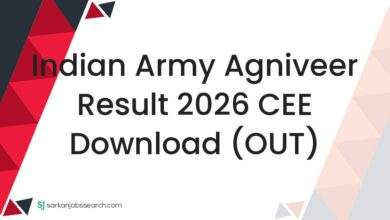 Indian Army Agniveer Result 2026 CEE Download (OUT) 7 Indian Army Agniveer Result 2026 CEE Download (OUT)