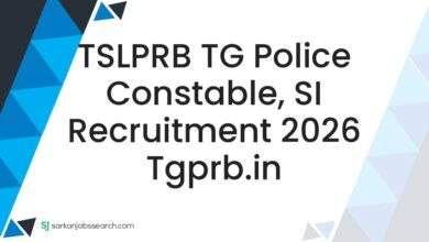 TSLPRB TG Police Constable, SI Recruitment 2026 tgprb.in 7 TSLPRB TG Police Constable, SI Recruitment 2026 tgprb.in